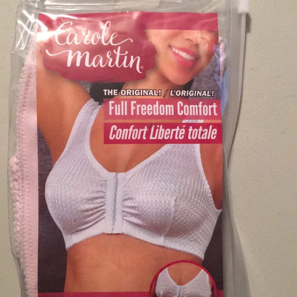 - Women’s 38 wire free bra B C D DD New pink rose